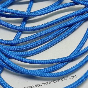 Paracord İp, Paracord Bileklik İpi Turkuaz Mavi Renk 2 mm - Görsel 2