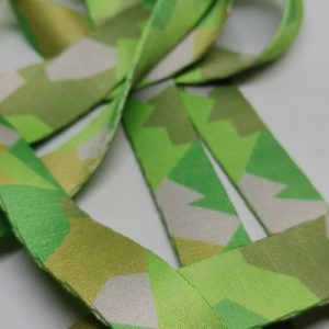 20 mm Recycled Baskılı Kolon Milenyum Yeşil Desen - Görsel 2