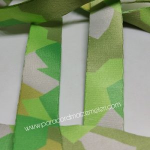 20 mm Recycled Baskılı Kolon Milenyum Yeşil Desen - Görsel 3