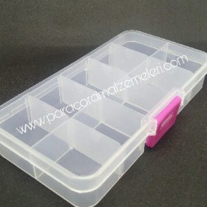 Organizer Kutu 10 Bölmeli Ayarlanabilir - Görsel 2