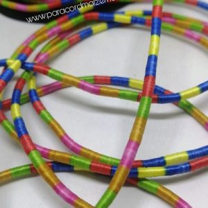 Rasta İplik 2 mm Gökkuşağı Renk - Görsel 1