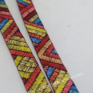 Recycled Baskılı Kolon 10 mm Etnik Desen Model D - Görsel 1