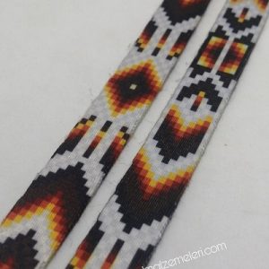 Recycled Baskılı Kolon 15 mm Etnik Desen Model C - Görsel 1