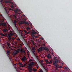 Recycled Baskılı Kolon 15 mm Bordo Milenyum Desen - Görsel 2