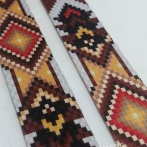 Recycled Baskılı Kolon 25 mm Etnik Desen Model A - Görsel 1