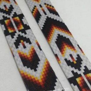 Recycled Baskılı Kolon 25 mm Etnik Desen Model C - Görsel 2