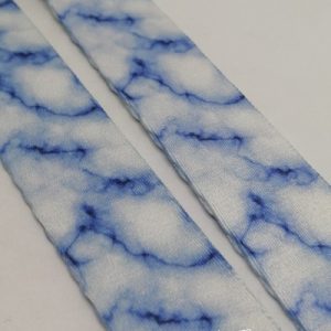 Recycled Baskılı Kolon 25 mm Okyanus Desen - Görsel 1