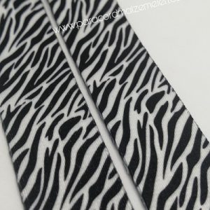 Recycled Baskılı Kolon 25 mm Zebra Desen - Görsel 2
