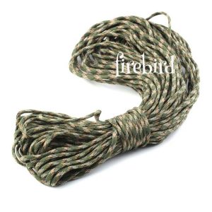 Paracord 550 İp, Paracord Paraşüt Bileklik İpi Kamuflaj 01 Renk - Görsel 8