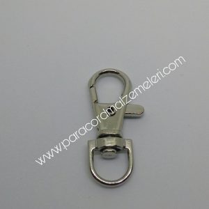 Paracord Anahtarlık ve Boyun Askı Aparatı Klips Model A Gümüş Renk - Görsel 8