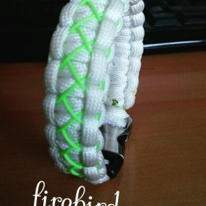 Paracord Bileklik Cobra Üzeri Örgü Desen - Görsel 5