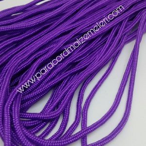 Paracord İp , Paracord Bileklik İpi Koyu Mor Renk 2 mm - Görsel 1