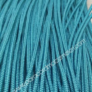 Paracord İp , Paracord Bileklik İpi Turkuaz Mavi Renk 2 mm - Görsel 3
