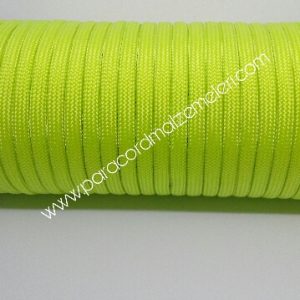Paracord İp , Paracord 550 lb Paraşüt Bileklik İpi Fıstık Yeşil Renk - Görsel 1