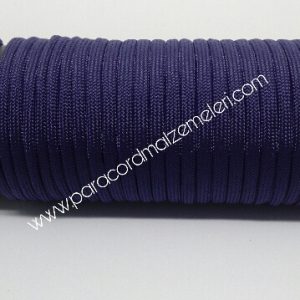 Paracord İp , Paracord 550 lb Paraşüt Bileklik İpi Lacivert Renk - Görsel 1