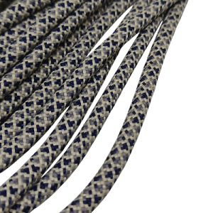 5 mm Paracord ip Kristal Desen Siyah Gri Renk - Görsel 3