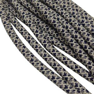 5 mm Paracord ip Kristal Desen Siyah Gri Renk - Görsel 2