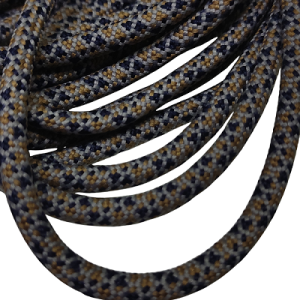 5 mm Paracord ip Kristal Desen Kahve Siyah Renk - Görsel 1