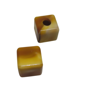 Paracord Aksesuar Kare Boncuk Açık Kahve Renk - Görsel 2