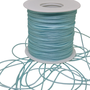 1 mm Paracord Bileklik İpi, Paraşüt iplik Buz Mavi Renk - Görsel 2