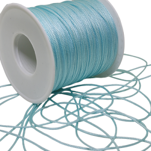 1 mm Paracord Bileklik İpi, Paraşüt iplik Buz Mavi Renk - Görsel 1