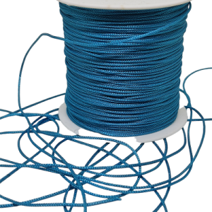 1 mm Paracord Bileklik İpi, Paraşüt iplik Turkuaz Mavi Renk - Görsel 2