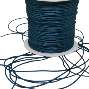 1 mm Paracord Bileklik İpi, Paraşüt iplik Petrol Renk - Görsel 2