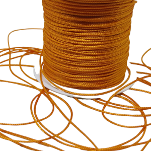1 mm Paracord Bileklik İpi, Paraşüt iplik Turuncu Renk - Görsel 2