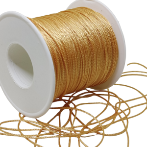 1 mm  Paracord Bileklik İpi, Paraşüt iplik Krem Renk - Görsel 1