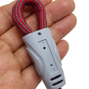 8 mm Paracord Pet Tasma Kapama Aparatı Gri Renk - Görsel 1