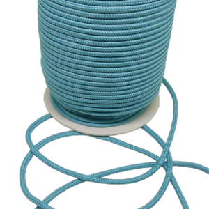 2 mm Paracord İp Turkuaz Mavi Renk 50 Metre Makara Sargı - Görsel 2
