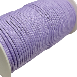 2 mm Paracord İp Açık Mor Renk 50 Metre Makara Sargı - Görsel 1