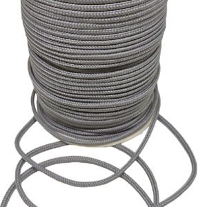 2 mm Paracord İp Açık Gri Renk 50 Metre Makara Sargı - Görsel 2