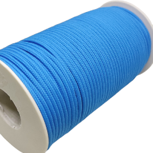 2 mm Paracord İp Mavi Renk 50 Metre Makara Sargı - Görsel 1
