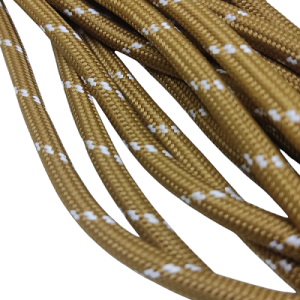 6 mm Paracord ip Açık Kahve Renk Şerit Desen - Görsel 3