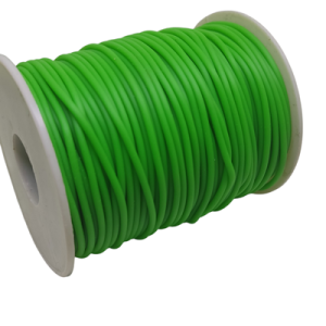 2 mm Silikon İplik Neon Yeşil Renk 50 Metre - Görsel 1