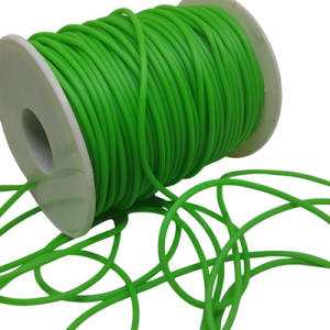 2 mm Silikon İplik Neon Yeşil Renk 50 Metre - Görsel 2