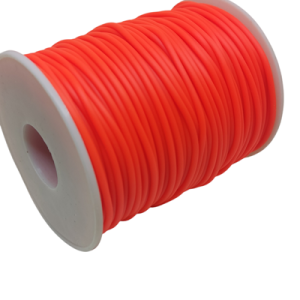 2 mm Silikon İplik Turuncu Renk 50 Metre - Görsel 1