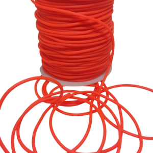 2 mm Silikon İplik Turuncu Renk 50 Metre - Görsel 3