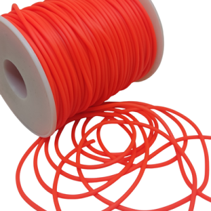 2 mm Silikon İplik Turuncu Renk 50 Metre - Görsel 2