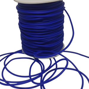 2 mm Silikon İplik Koyu Mavi Renk 50 Metre - Görsel 3