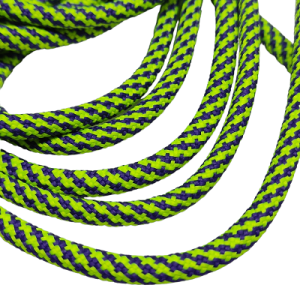 5 mm Paracord ip Kristal Desen Neon Sarı Mor Renk - Görsel 1