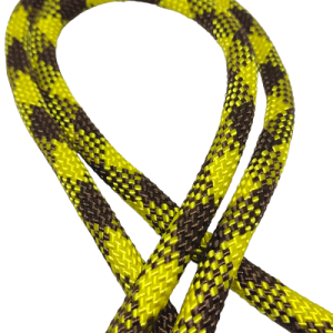 Paracord İp 10 mm Sarı Kahve Şerit - Görsel 1