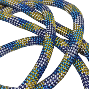 Paracord İp 10 mm Mavi Ekru Desen - Görsel 1