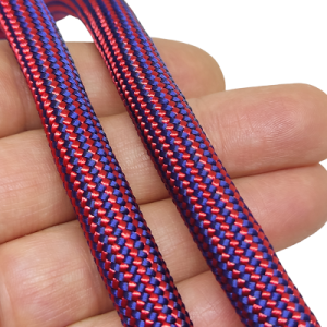 Paracord İp 11 mm Nokta Desen Bordo Mor Renk - Görsel 4