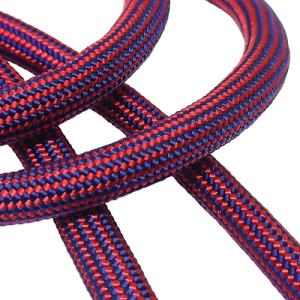 Paracord İp 11 mm Nokta Desen Bordo Mor Renk - Görsel 1