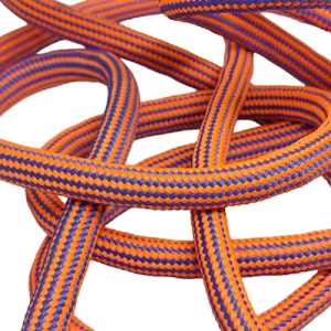 Paracord İp 9 mm Nokta Desen Neon Kırmızı Renk  - Görsel 1