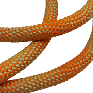 Paracord İp Elastic Cord 9 mm Nokta Desen Turuncu Bej Renk  - Görsel 1