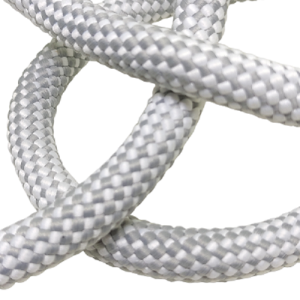Paracord İp Elastic Cord 9 mm Nokta Desen Gri Beyaz Renk  - Görsel 1