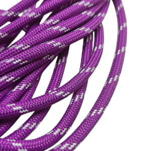 6 mm Paracord ip Mor Renk Şerit Desen - Görsel 2